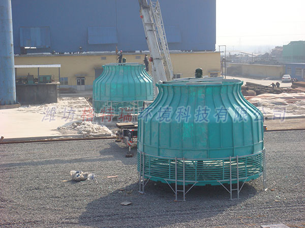 大型圆型玻璃钢冷却塔